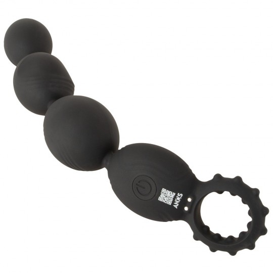FLEXIBLE XL ANAL BEADS WITH DEEP VIBRATIONS