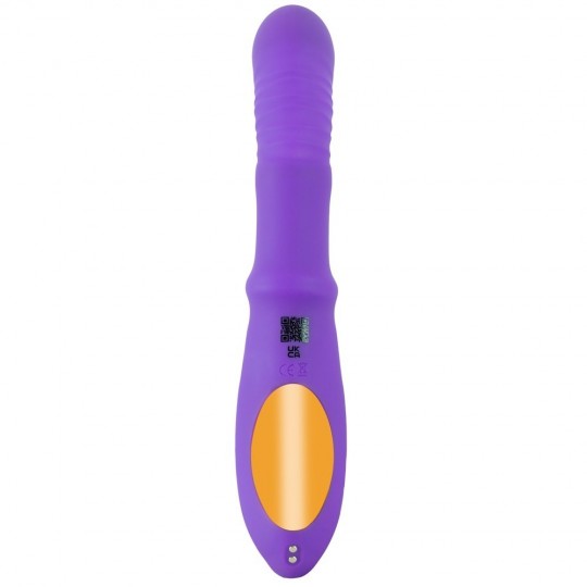THRUSTING VIBRATOR WITH A MOVING RING