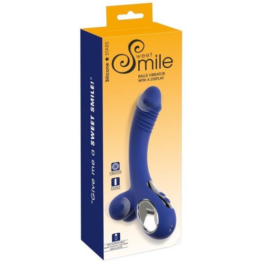 BALLS VIBRATOR WITH A DISPLAY