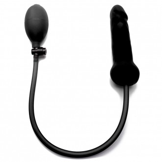DILDO INFLABLE DONG DE SILICONA OUCH! NEGRO