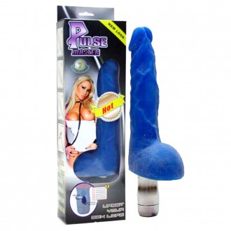 PULSE MASTER REALISTIC VIBRATOR BLUE