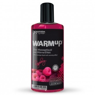 ÓLEO DE MASSAGEM COMESTÍVEL WARMUP FRAMBOESA150ML