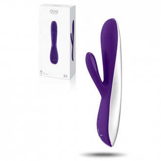 Vibratore ricaricabile E5 uovo viola