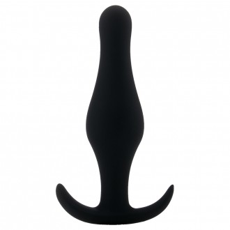 PLUG ANAL BUTT PLUG COM PEGA  PRETO PEQUENO