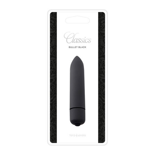 BALA VIBRADORA BULLET NEGRA