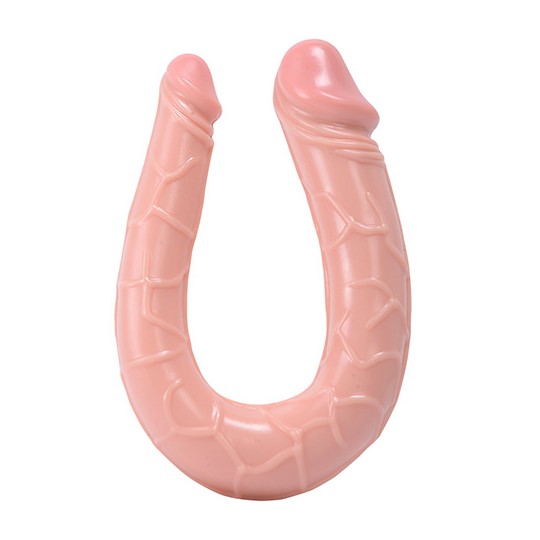 DILDO DUPLO U-SHAPED REAL RAPTURE