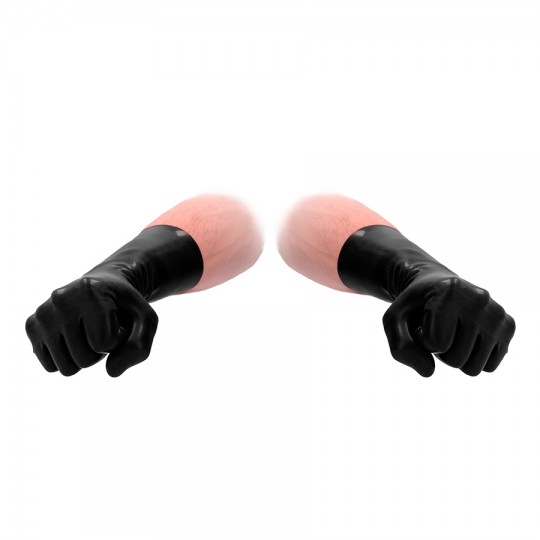 FIST IT LATEX GLOVES BLACK