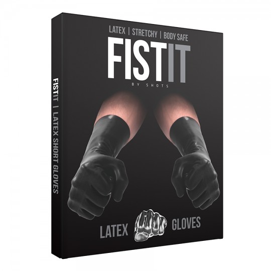 FIST IT LATEX GLOVES BLACK