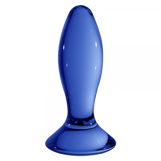 PENE EN VIDRIO FOLLOWER CHRYSTALINO AZUL