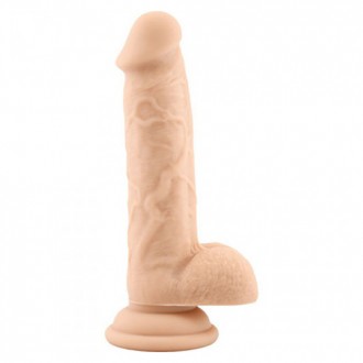 REAL SAFE ROD LARGE REALISTIC DILDO WHITE
