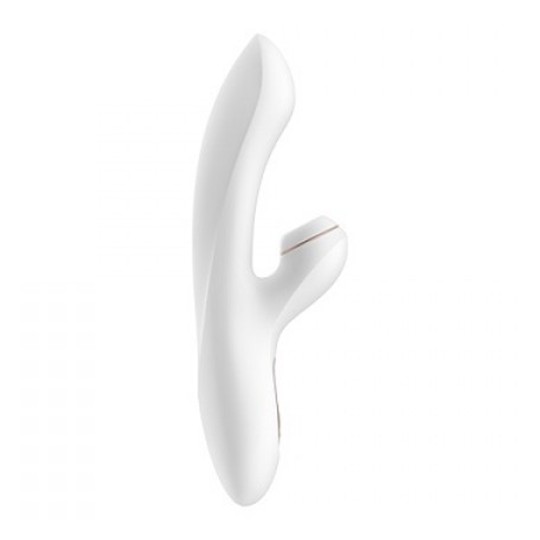 ESTIMULADOR DEL CLÍTORIS RECARGABLE SATISFYER PRO G-SPOT RABBIT