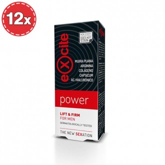 PACK WITH 12 MAN POWER STIMULATING EXCITE GEL 15ML