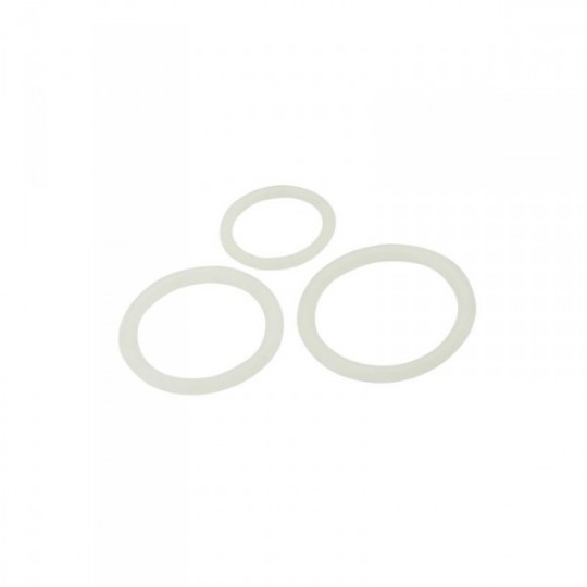 CONJUNTO DE ANÉIS PARA O PÉNIS SILICONE COCK RINGS TIMELESS TRANSPARENTE