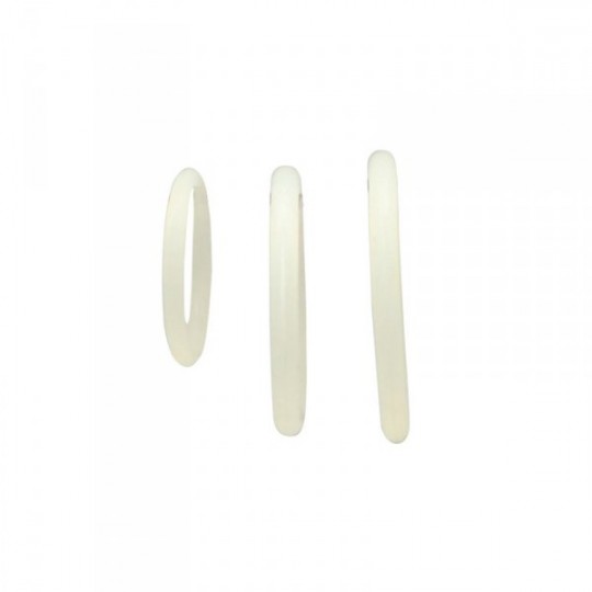 CONJUNTO DE ANÉIS PARA O PÉNIS SILICONE COCK RINGS TIMELESS TRANSPARENTE
