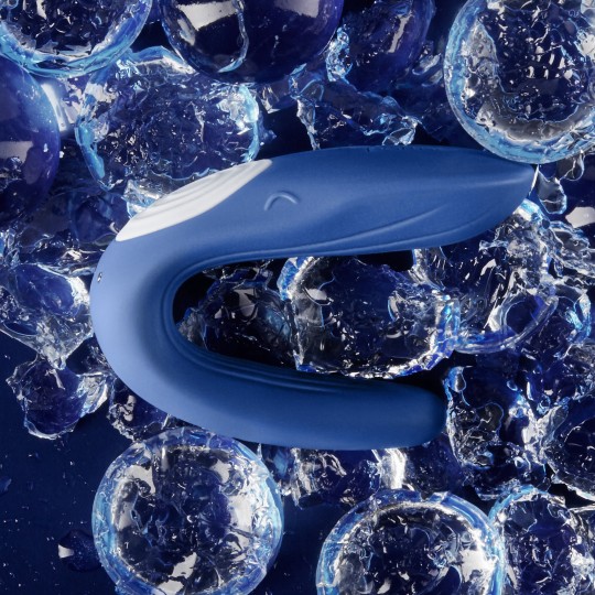VIBRADOR PARA PAREJAS PARTNER WHALE CON CARGADOR USB