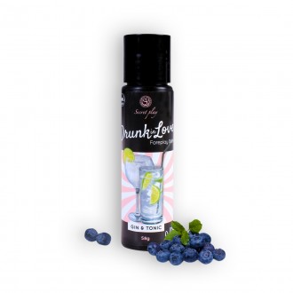 BALSAMO LUBRICANTE SABOR GIN TONICO DRUNK IN LOVE SECRET PLAY 60ML