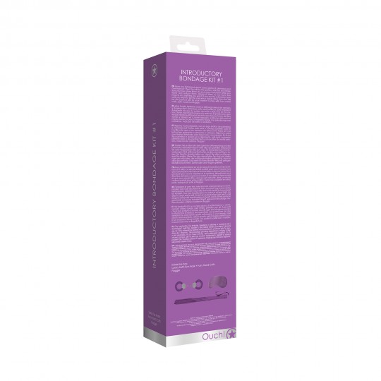 OUCH! INTRODUCTORY BONDAGE KIT #1 PURPLE