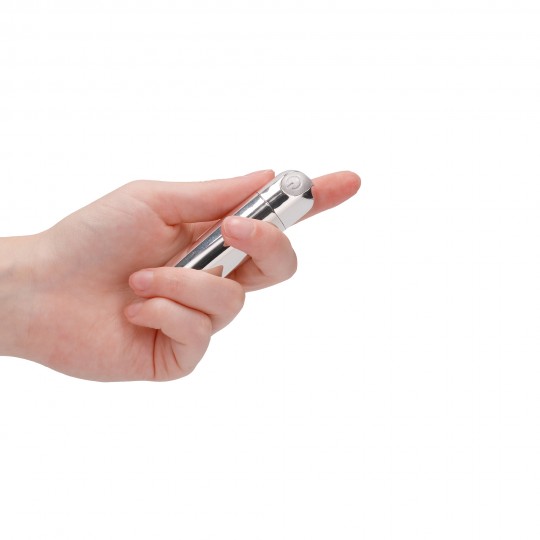 BE GOOD TONIGHT RECHARGEABLE VIBRATING BULLET SILVER