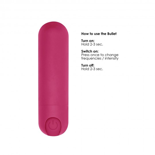 BE GOOD TONIGHT RECHARGEABLE VIBRATING BULLET PINK