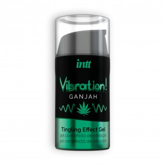 GEL COM VIBRAÇÃO VIBRATION GANJAH INTT 15 ML