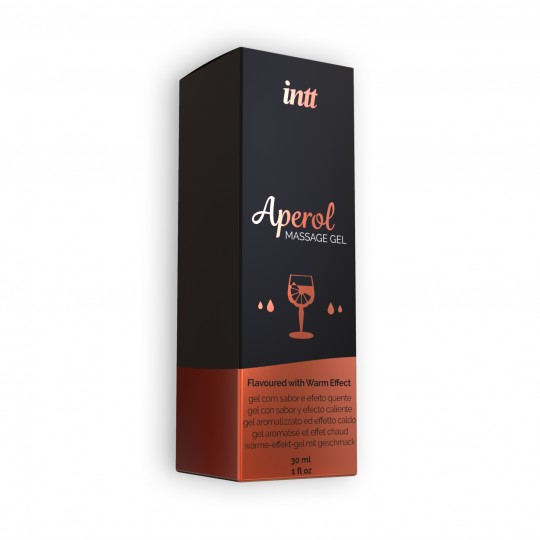 GEL DE MASSAGEM COM SABOR A APEROL INTT 30 ML