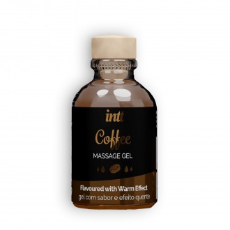 GEL DE MASAJE CON SABOR A CAFE INTT 30 ML