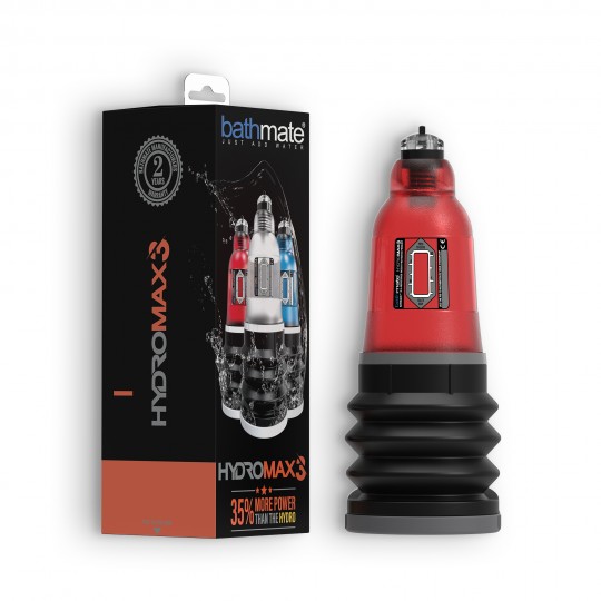 POMPA DEL PENE BATHMATE HYDROMAX 3 ROSSO
