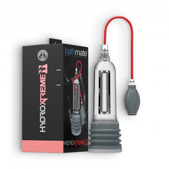 POMPA PER PENE CON ACCESSORI BATHMATE HYDROXTREME 11 TRASPARENTE