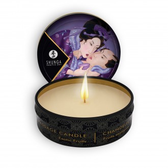 SHUNGA EXOTIC FRUITS MASSAGE CANDLE 30ML