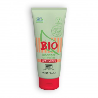 LUBRICANTE CON EFECTO CALOR WARMING HOT BIO 100ML