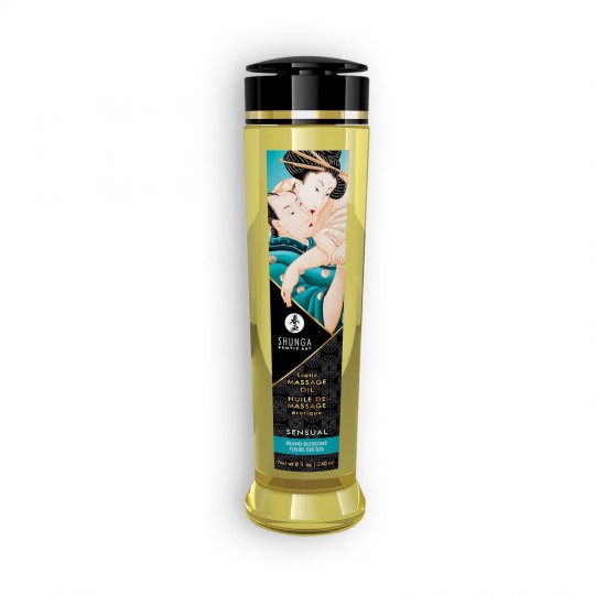 SHUNGA SENSUAL ISLAND BLOSSOMS OLIO DA MASSAGGIO 240ML