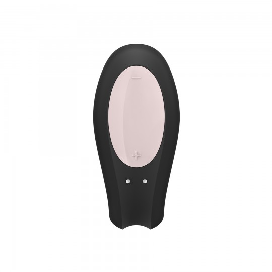 DOPPIA GIOIA VIBRATORE CON APP SATISFYER NERO