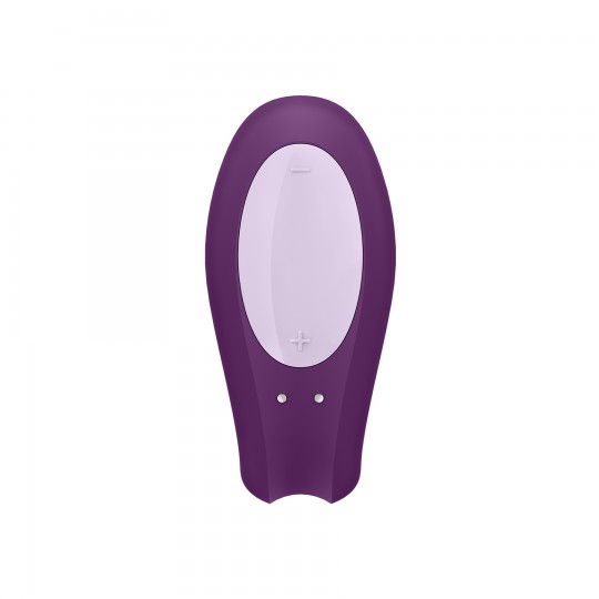 VIBRADOR DOUBLE JOY CON APP SATISFYER PURPLE