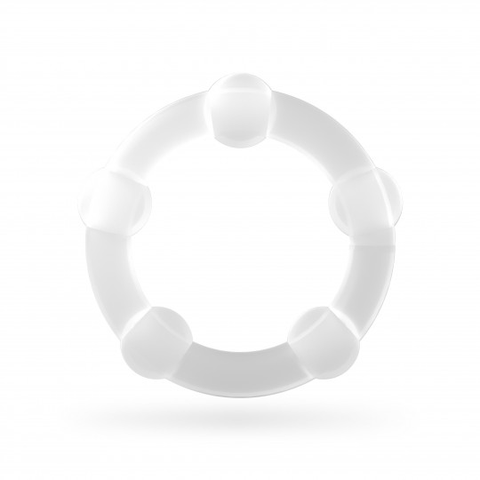 CONJUNTO DE ANILLOS DE PENE TRIPLE BEAD TRANSPARENTES CRUSHIOUS
