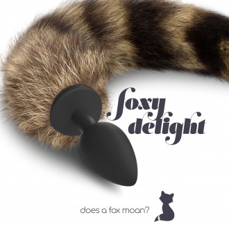PLUG ANAL AVEC QUEUE FOXY DELIGHT SILICONE CRUSHIOUS