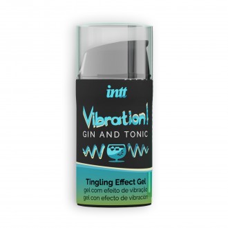 GEL COM VIBRAÇÃO VIBRATION GIN E TÓNICA INTT 15ML