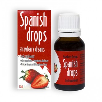 GOTAS SPANISH FLY MORANGO 15ML