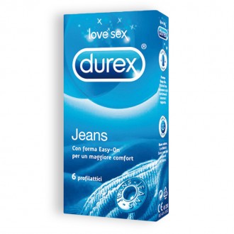 JEANS DUREX CONDOMS 6 UNITS