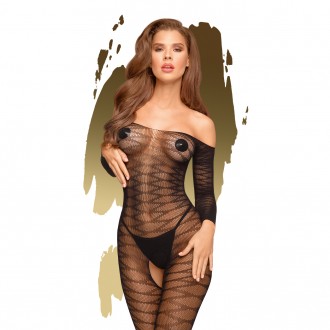 PENTHOUSE DREAMY DIVA BODYSTOCKING BLACK