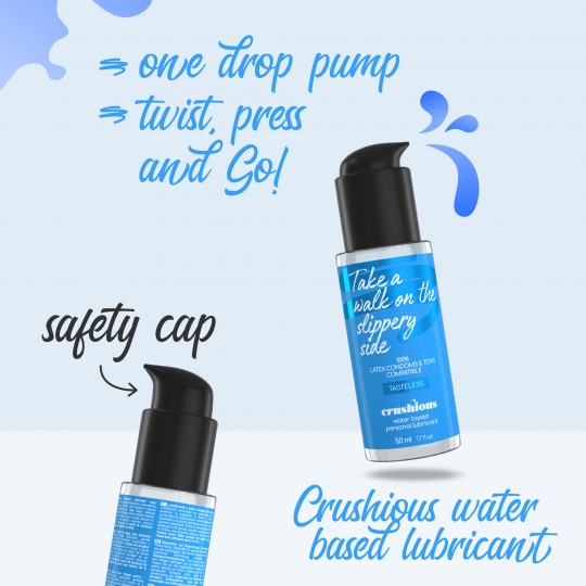 LUBRIFICANTE A BASE D&#039;ACQUA 50ML CRUSHIOUS