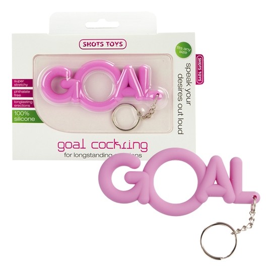 ANILLO PARA EL PENE GOAL ROSA