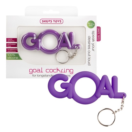ANEL PARA O PÉNIS GOAL ROXO