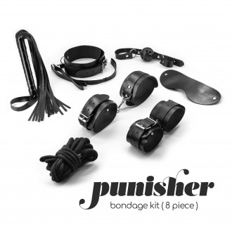 PUNISHER BONDAGE KIT CON 8 PEZZI CRUSHIOUS