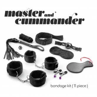 MASTER & CUMMANDER BONDAGE KIT CON CRUSHIOUS 11 PEZZI