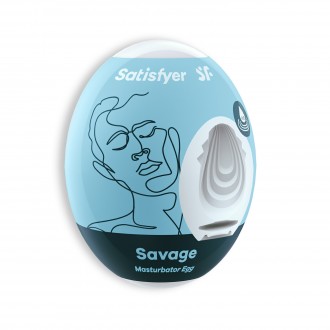 MASTURBADOR MASTURBATOR EGG SAVAGE SATISFYER