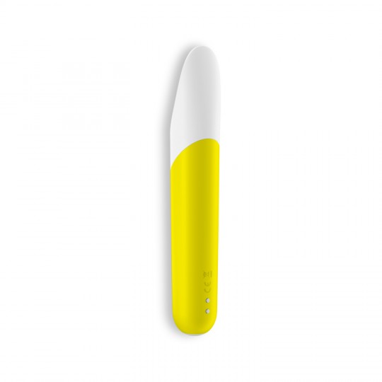 BALA VIBRATÓRIA ULTRA POWER BULLET 7 SATISFYER AMARELO