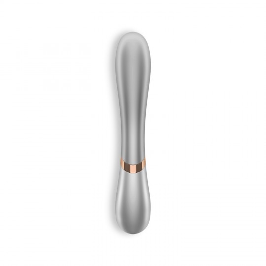 SATISFYER HOT LOVER VIBRATOR SILVER