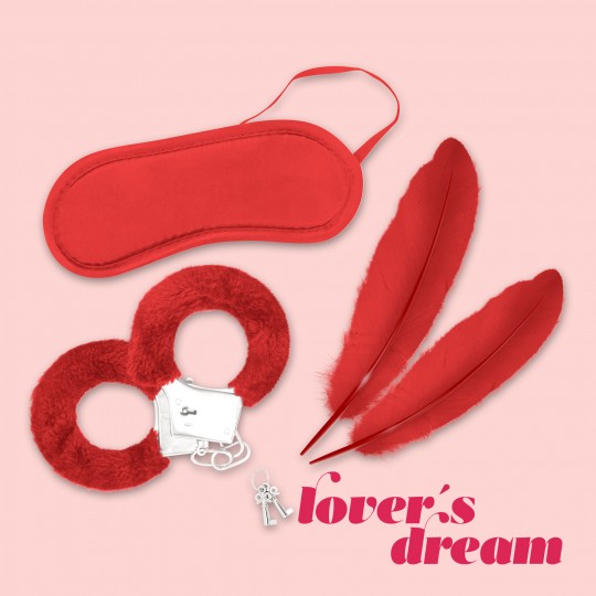 PACK DE 24 KIT BONDAGE LOVER’S DREAM CRUSHIOUS ROUGE