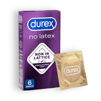 NO LATEX DUREX CONDOMS 6 UNITS