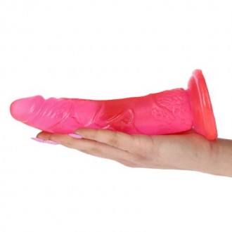 VERO RAPIMENTO TERRA SAPORE DILDO 7 " ROSA